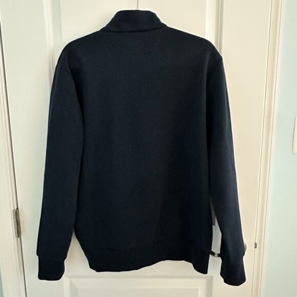 Ralph Lauren Polo Men's Navy Performance Quarter Zip - Size Medium - Picture 2 of 4